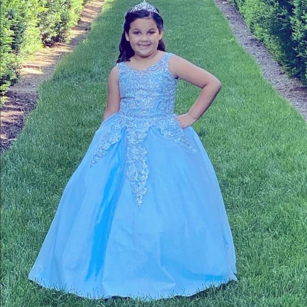 Mini quinceanera  dress. Worn once, in pristine condition.